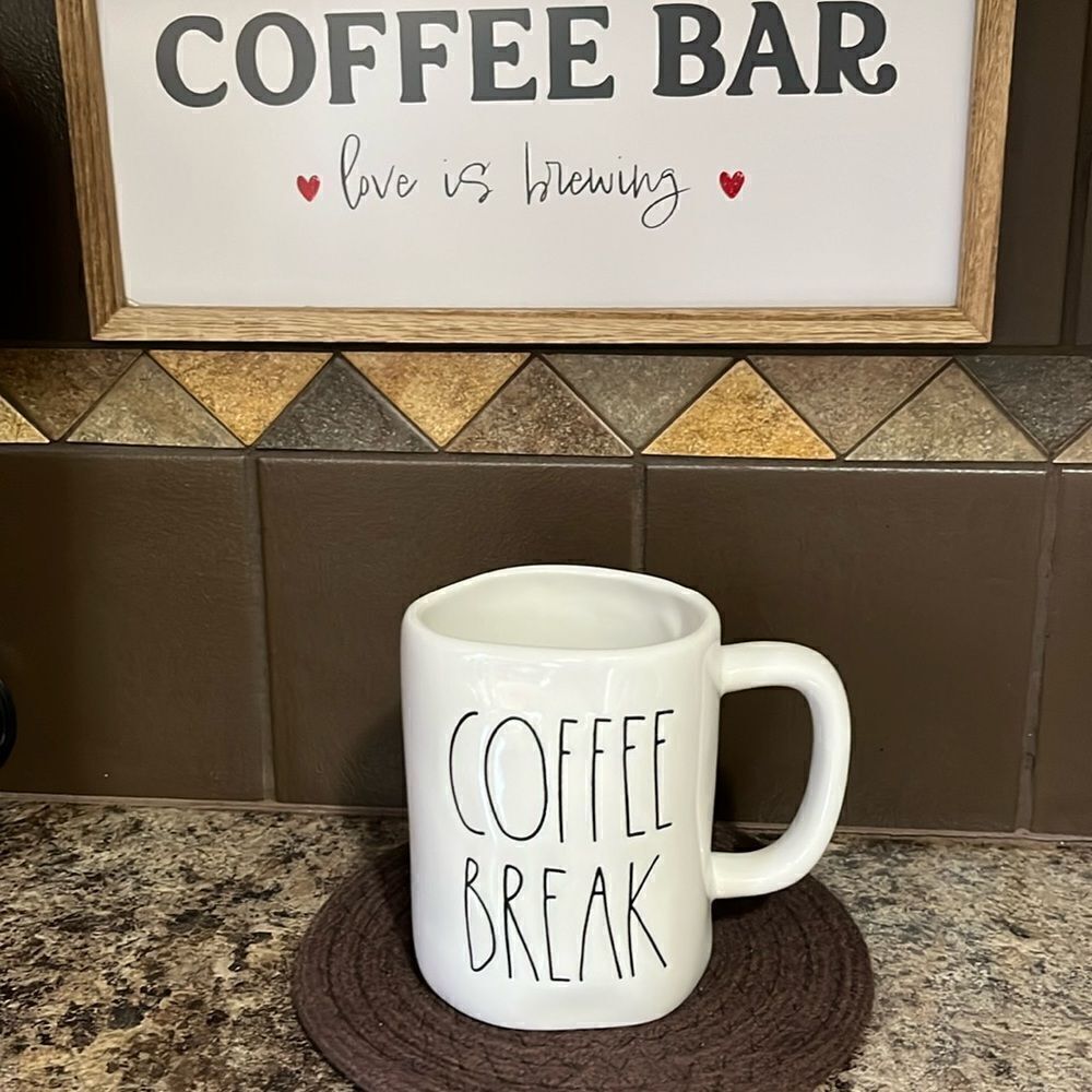 RAE DUNN COFFEE BREAK MUG